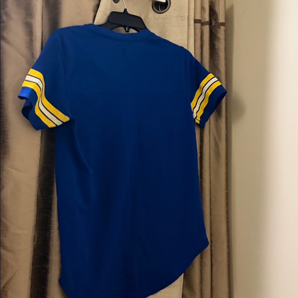 NBA Royal Blue Jersey with Yellow Script - Picture 6 of 9